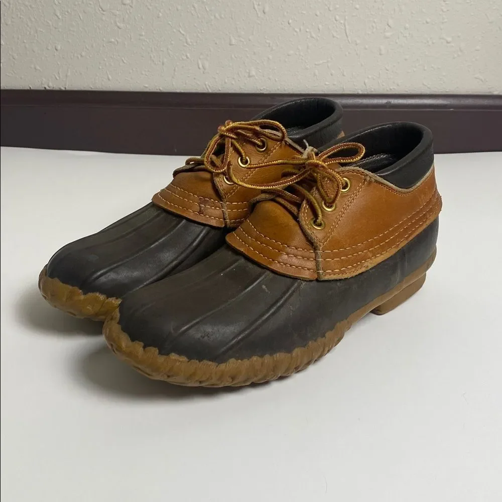 Maine Hunting Shoes Leather Duck Boots | Made In USA | Men's Size 7